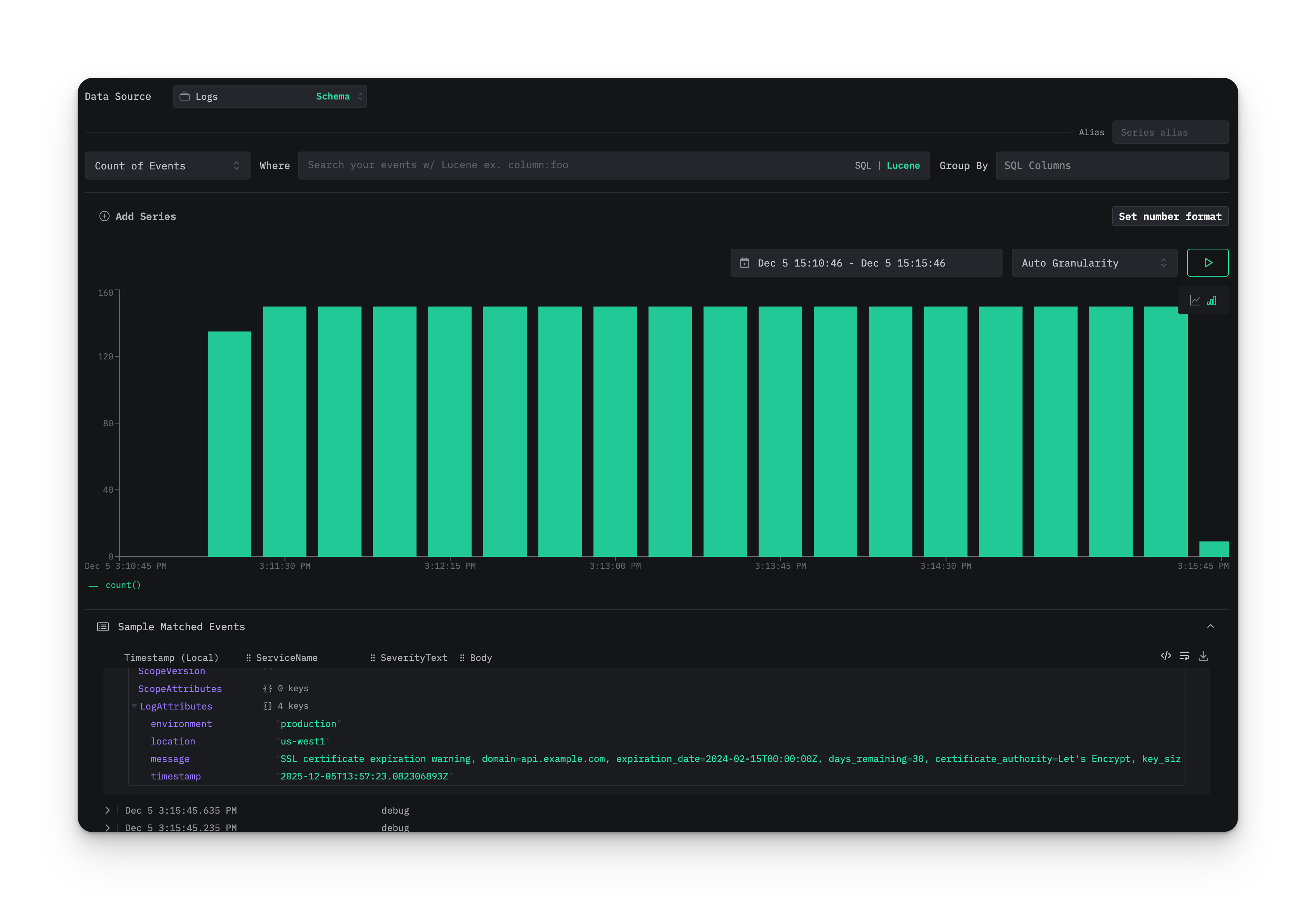 Telemetry Signals in ClickStack via Bindplane