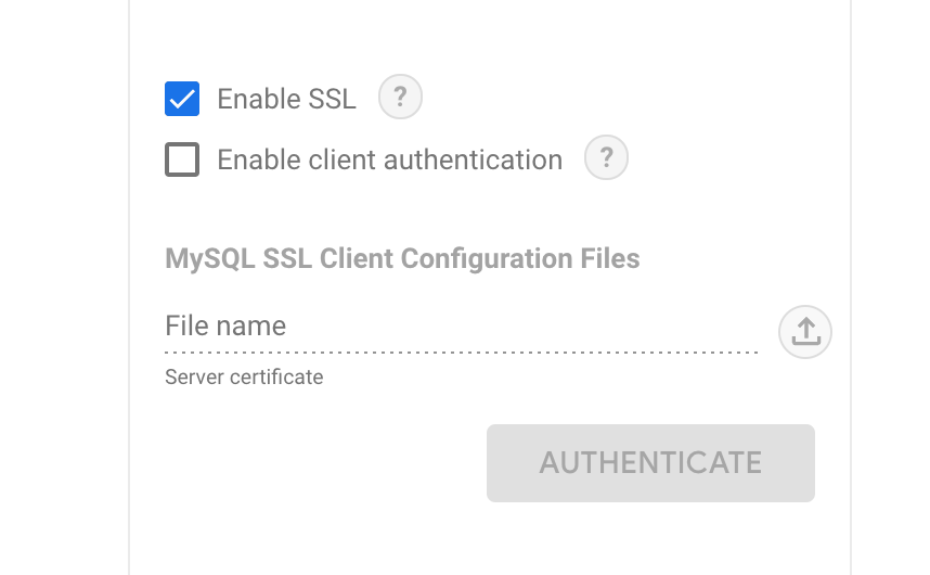 Looker Studio connection configuration with ClickHouse Cloud SSL settings